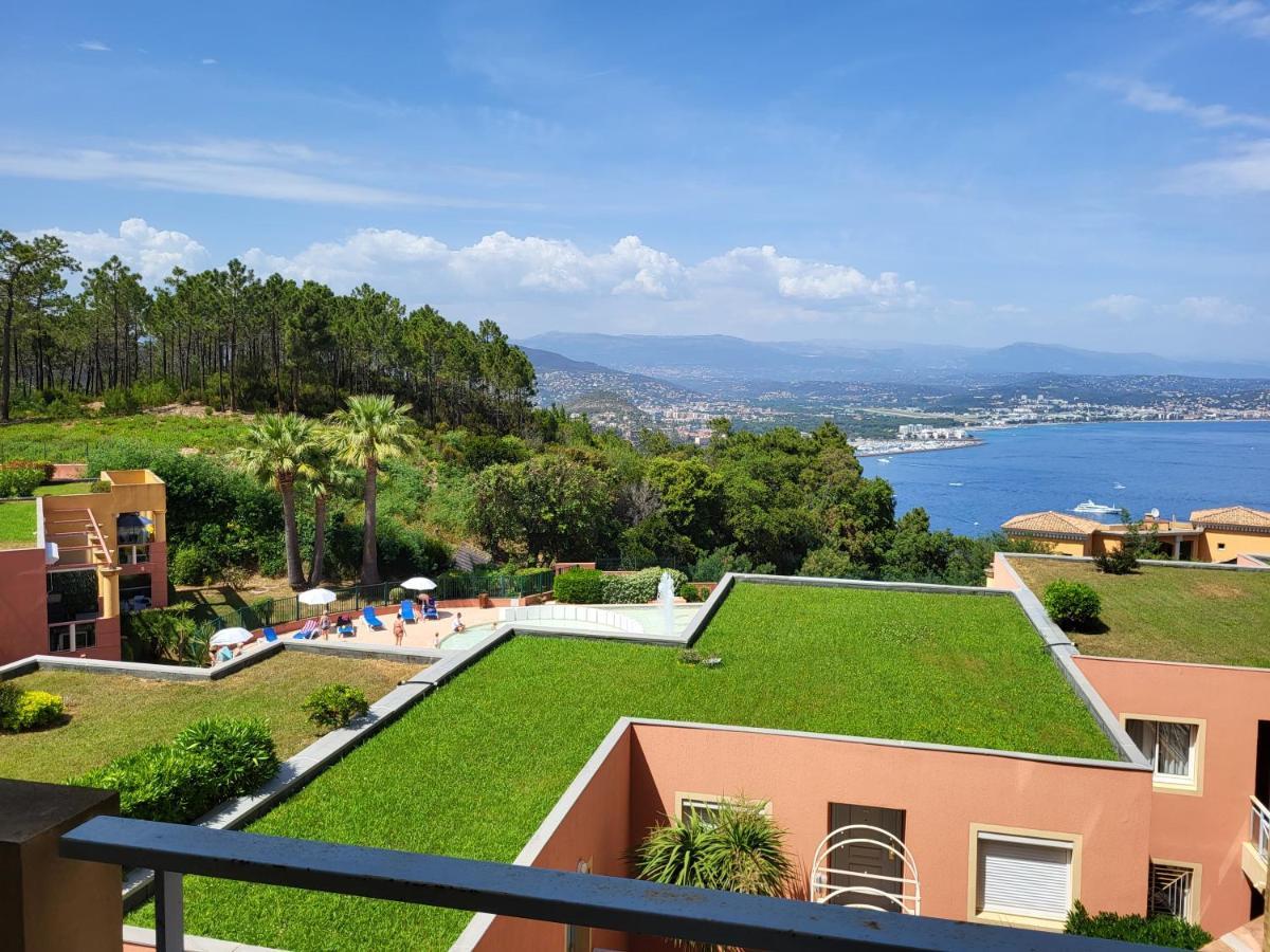 Vue Mer Et Esterel Sur La Baie De Cannes Διαμέρισμα Théoule-sur-Mer Εξωτερικό φωτογραφία